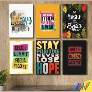 Quote Wall Art 0003 A - Azad Walls